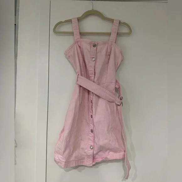 Zara dress - denim pink